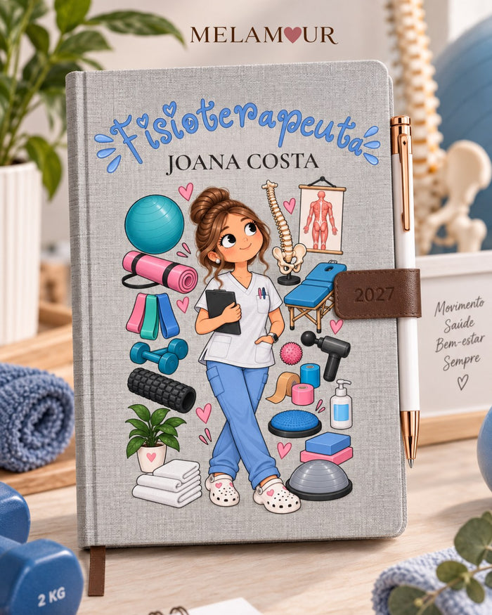 Agenda de Fisioterapeuta Personalizada 2027