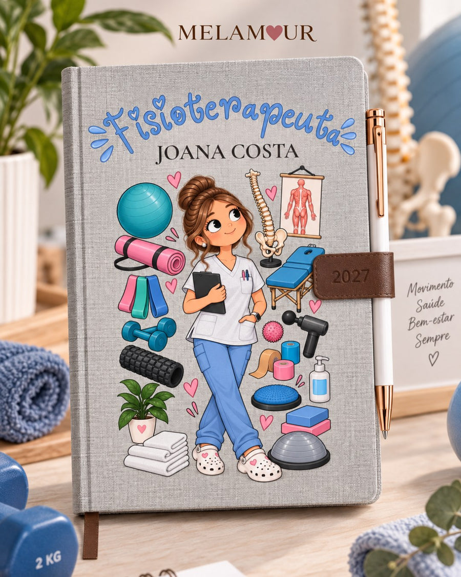 Agenda de Fisioterapeuta Personalizada 2027