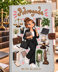 Agenda de Advogada Personalizada 2027