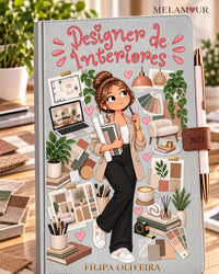 Agenda de Designer de Interiores Personalizada 2027