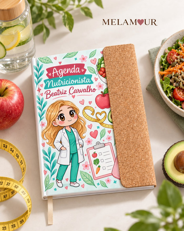 Agenda de Nutricionista Personalizada 2027