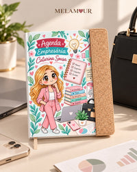Agenda de Empresária Personalizada 2027