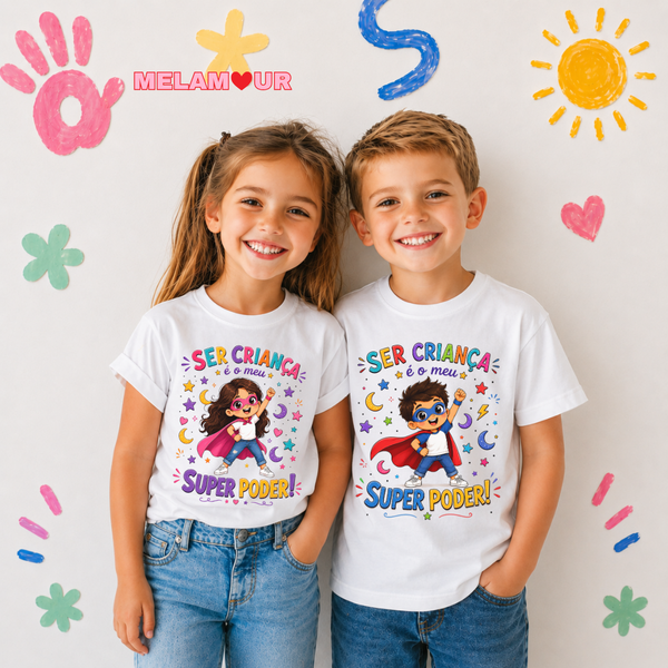 T-shirt Personalizada Criança