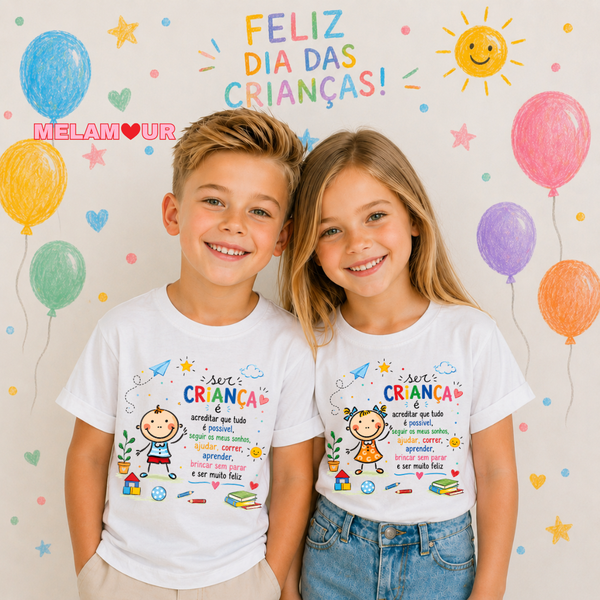 T-shirt Personalizada Criança