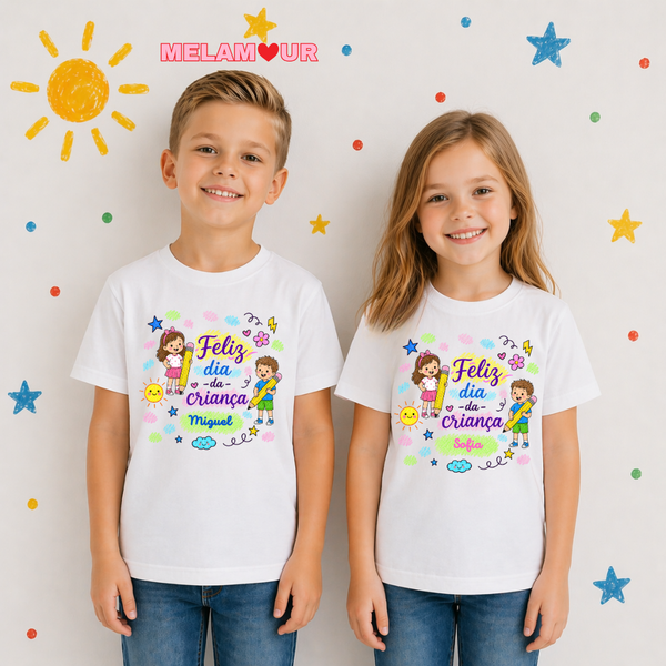 T-shirt Personalizada Criança