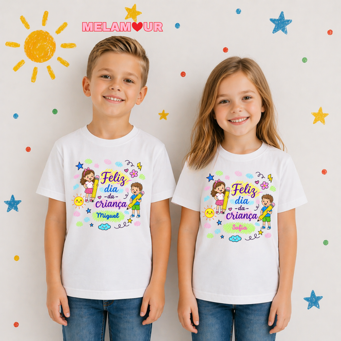 T-shirt Personalizada Criança