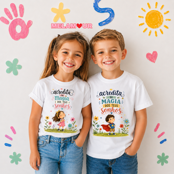 T-shirt Personalizada Criança
