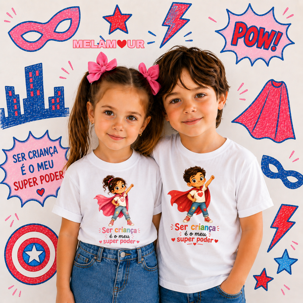 T-shirt Personalizada Criança