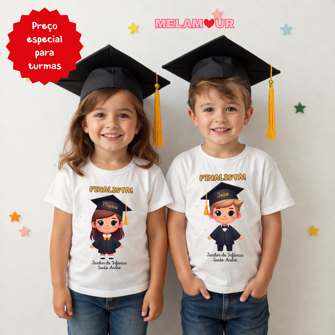 T-shirt personalizada | Finalistas