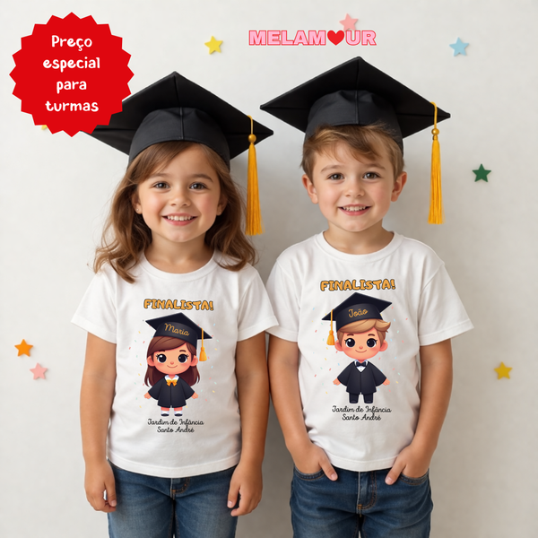 T-shirt personalizada | Finalistas
