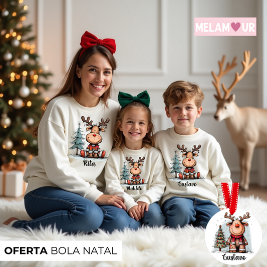 Camisola de Natal Personalizada | Adulto ou Criança