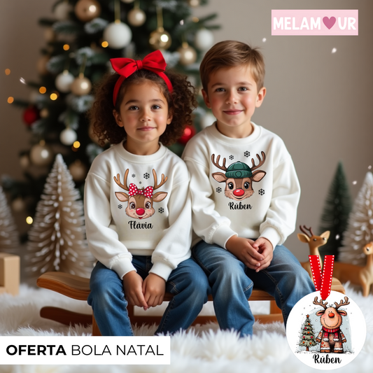 Camisola de Natal Personalizada | Adulto ou Criança