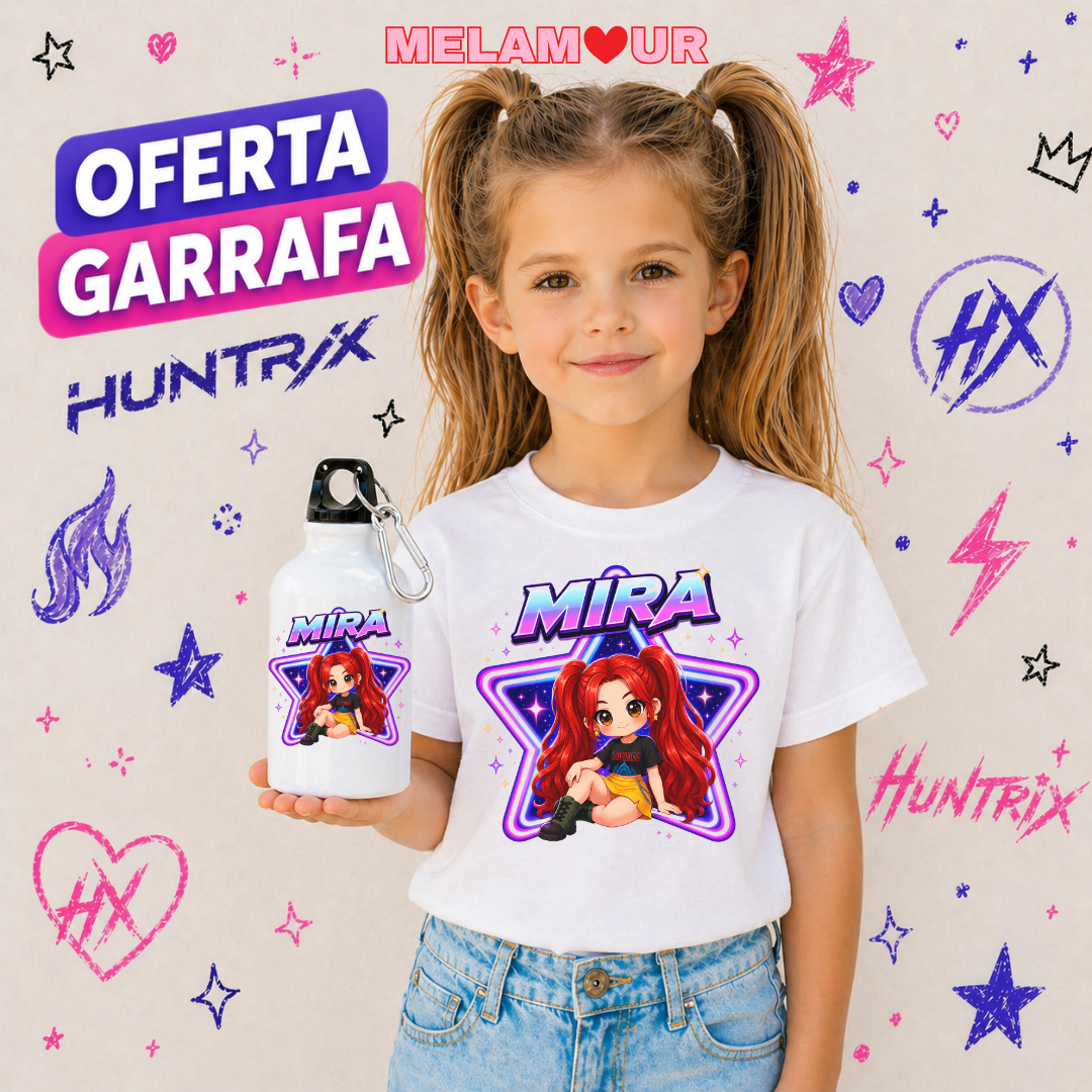 T-shirt Personalizada + Oferta Garrafa | Criança