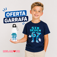 T-shirt Personalizada + Oferta Garrafa | Criança