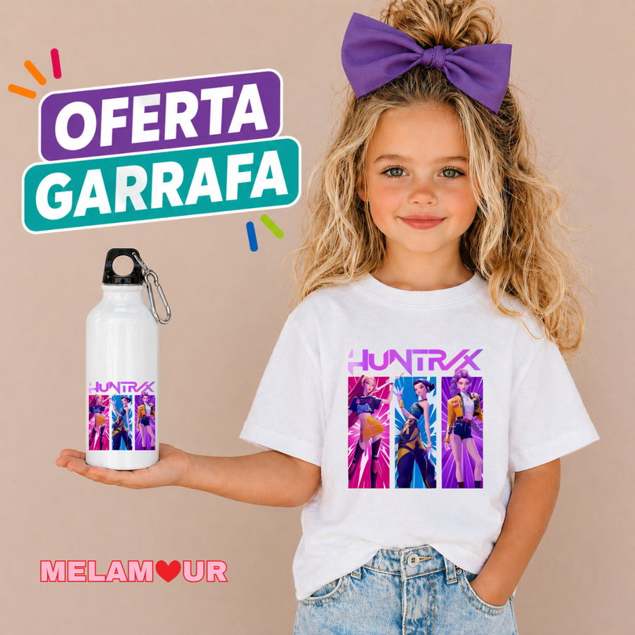 T-shirt Personalizada + Oferta Garrafa | Criança