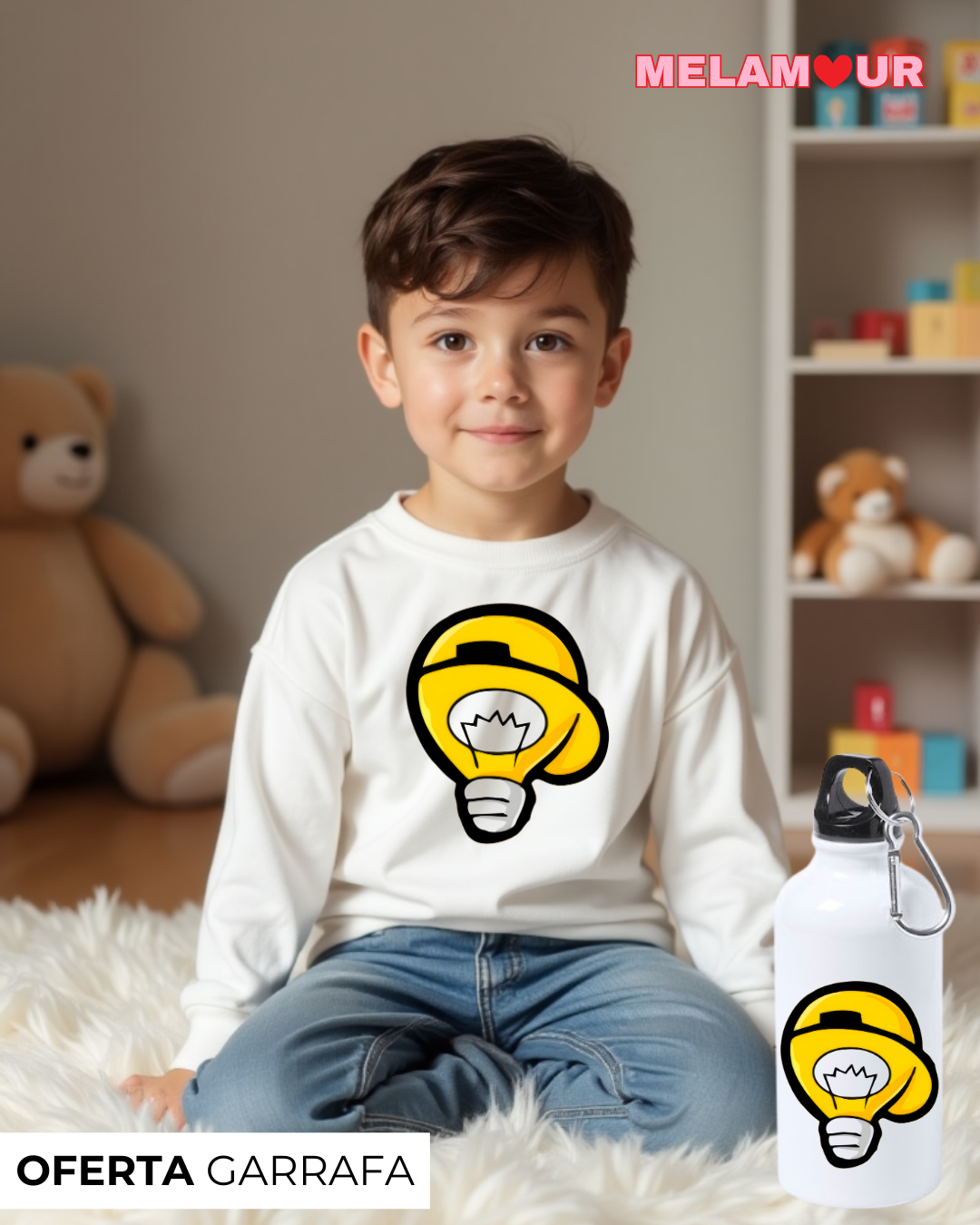 Camisola personalizada | Oferta Garrafa