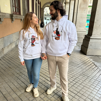 Conjunto de Camisolas Personalizadas Dia dos Namorados