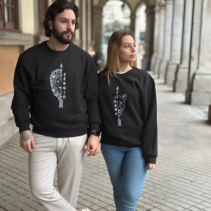 Conjunto de Camisolas Personalizadas Dia dos Namorados