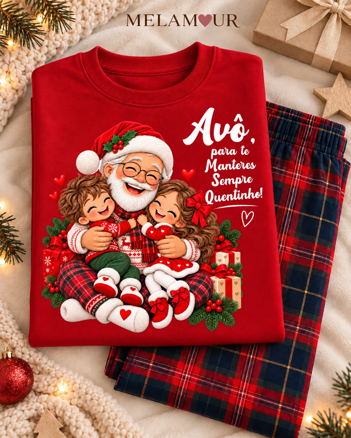 Pijama de Natal Avô · Sempre Quentinho