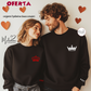 Conjunto de Camisolas Personalizadas Dia dos Namorados