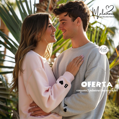 Conjunto de Camisolas Personalizadas Dia dos Namorados