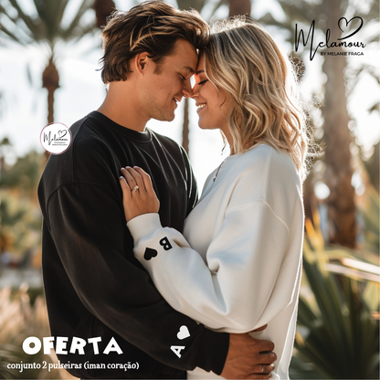 Conjunto de Camisolas Personalizadas Dia dos Namorados