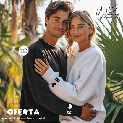 Conjunto de Camisolas Personalizadas Dia dos Namorados