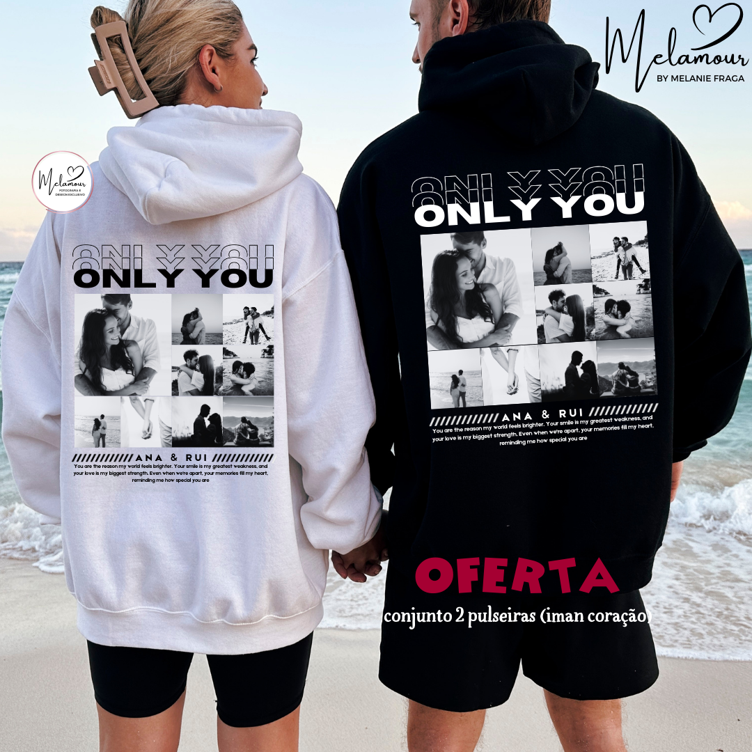Conjunto de Camisolas Personalizadas Dia dos Namorados