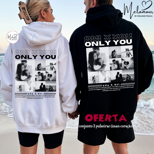 Conjunto de Camisolas Personalizadas Dia dos Namorados