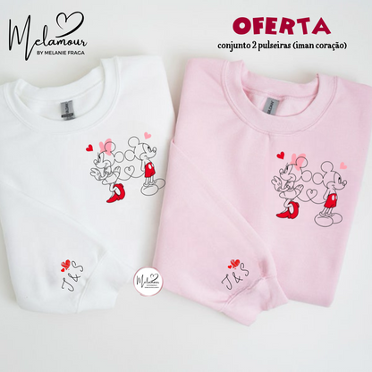 Conjunto de Camisolas Personalizadas Dia dos Namorados