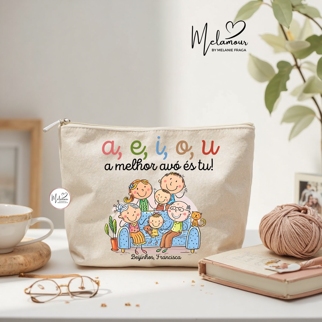 Necessaire personalizada - Dia dos Avós