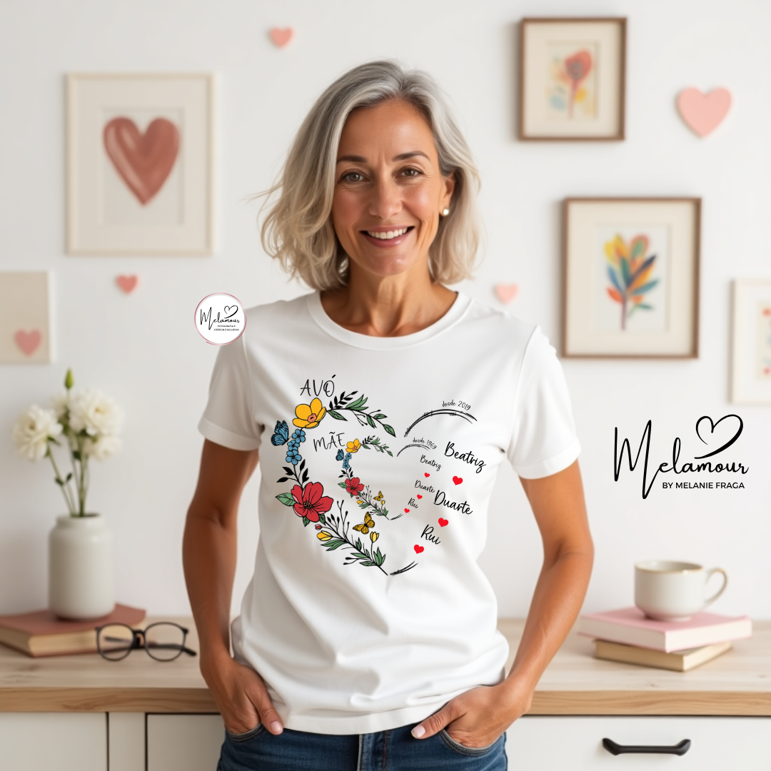 T-shirt personalizada - Dia dos Avós