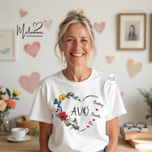 T-shirt personalizada - Dia dos Avós