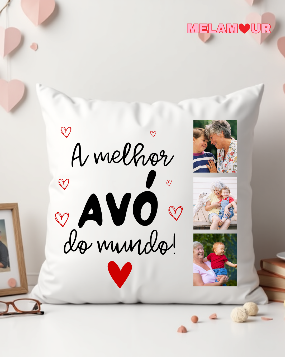 Almofada personalizada | Avó ou Avô