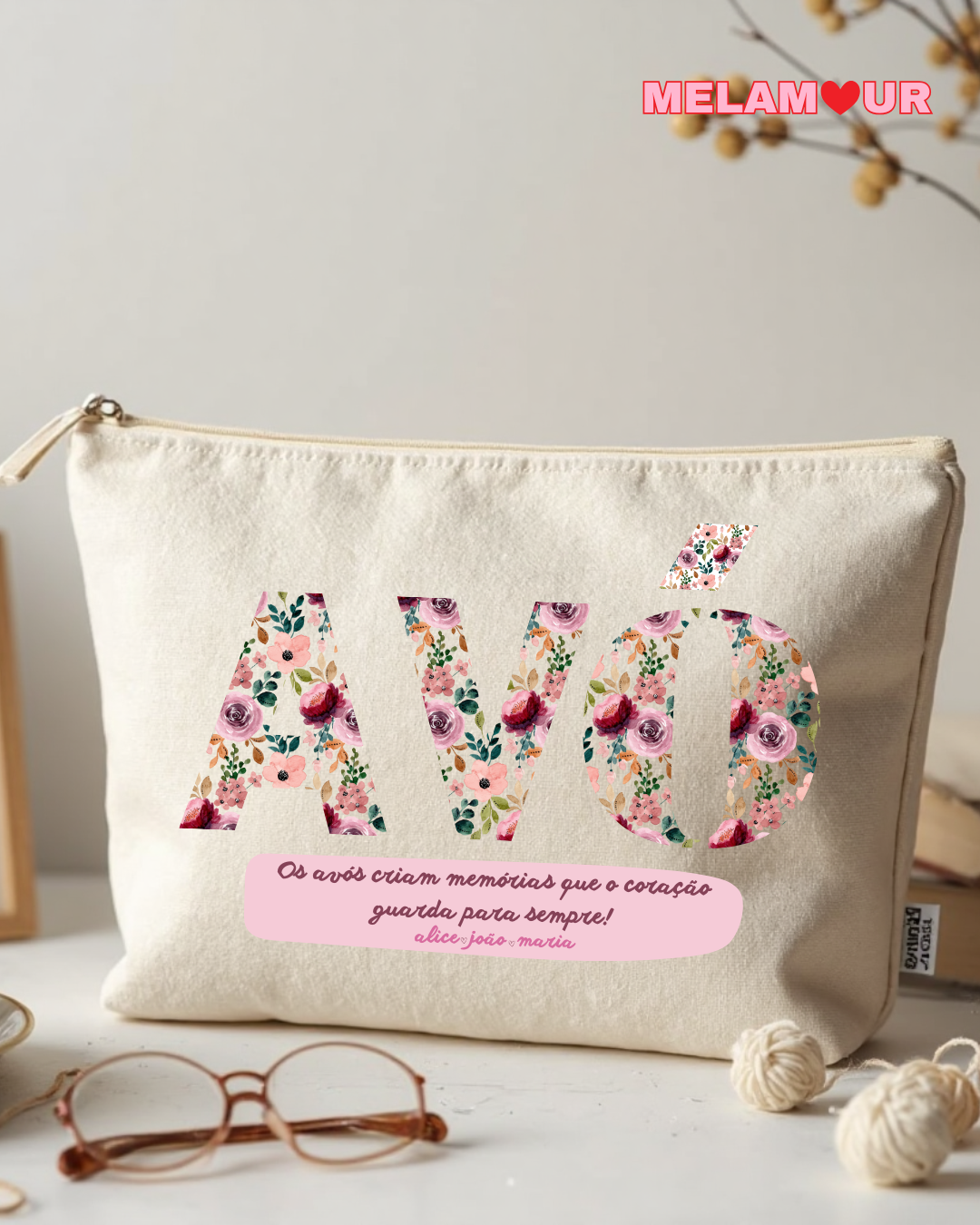 Necessaire personalizada | Avó