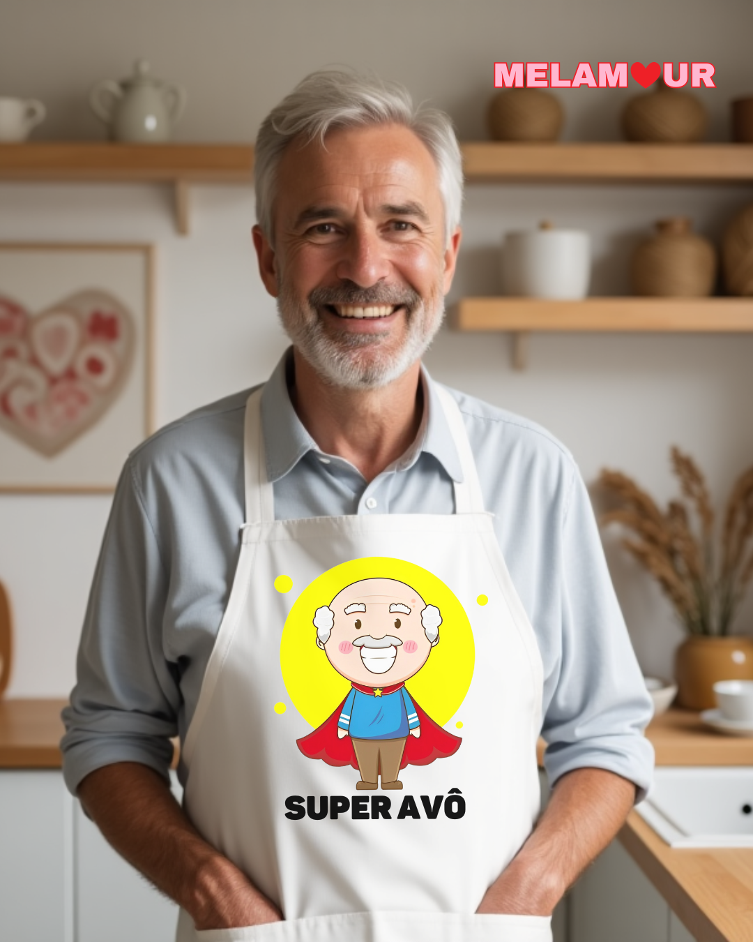 Avental personalizado | Avô