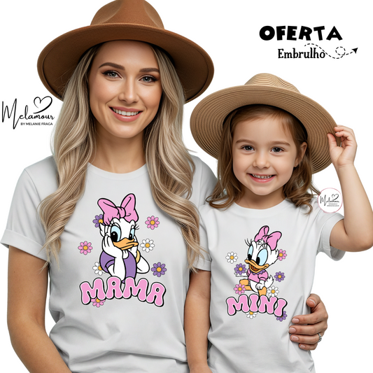 Conjunto T-shirts Personalizadas Dia da Mãe