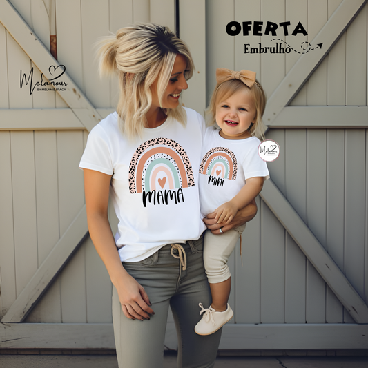 Conjunto T-shirts Personalizadas Dia da Mãe