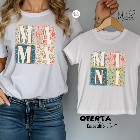 Conjunto T-shirts Personalizadas Dia da Mãe