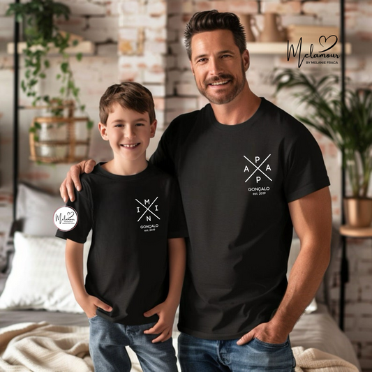 Conjunto T-shirts Personalizadas Dia do Pai