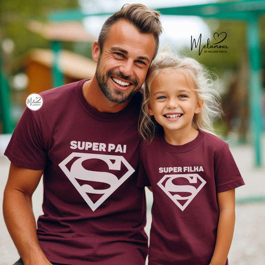 Conjunto T-shirts Personalizadas Dia do Pai