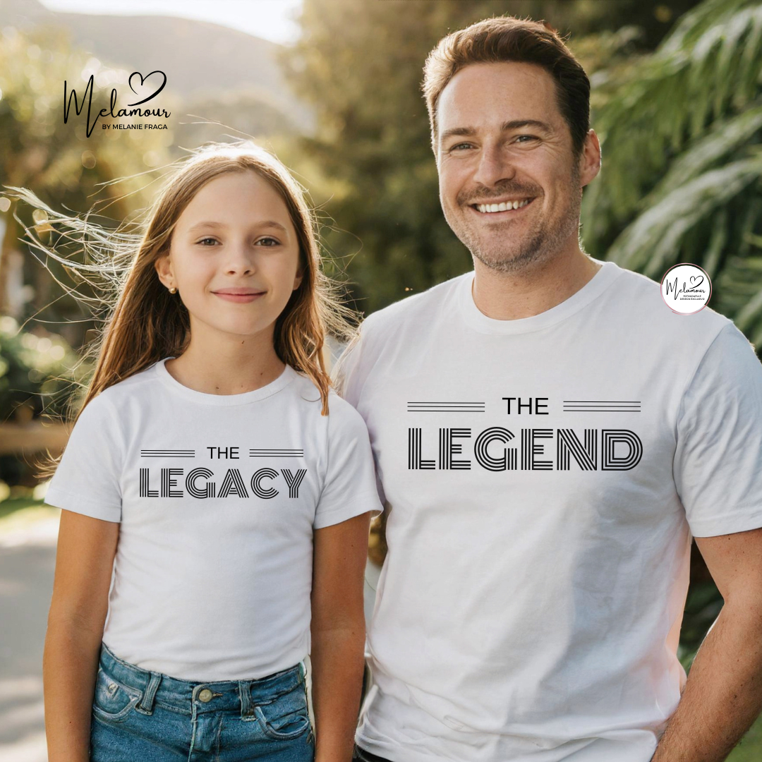 Conjunto T-shirts Personalizadas Dia do Pai
