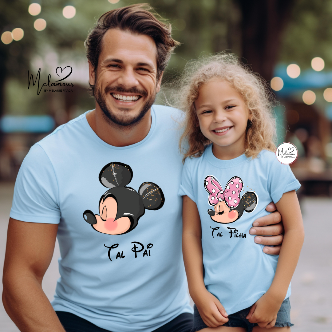 Conjunto T-shirts Personalizadas Dia do Pai