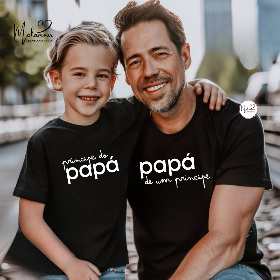 Conjunto T-shirts Personalizadas Dia do Pai