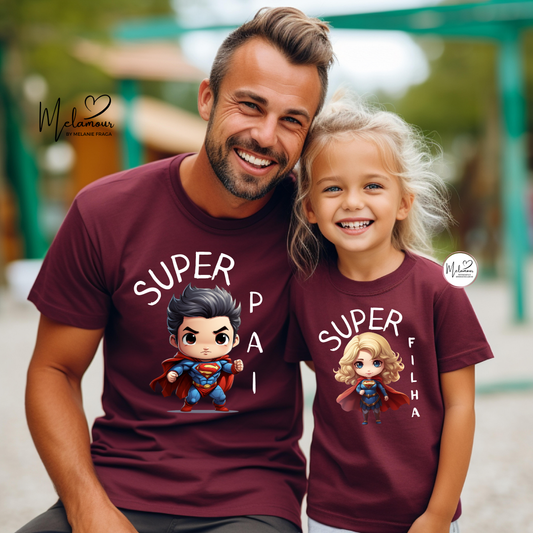 Conjunto T-shirts Personalizadas Dia do Pai