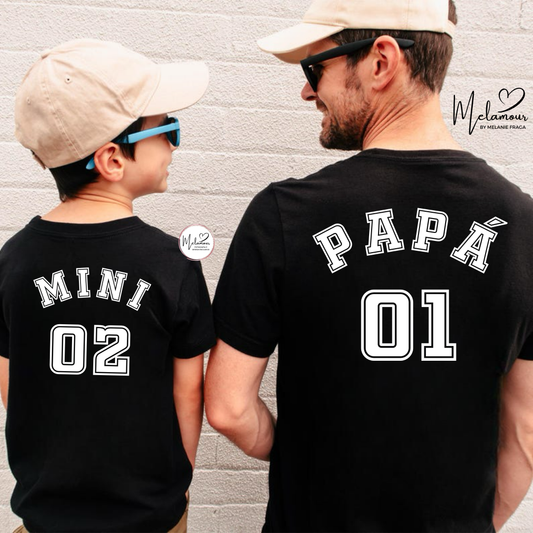 Conjunto T-shirts Personalizadas Dia do Pai
