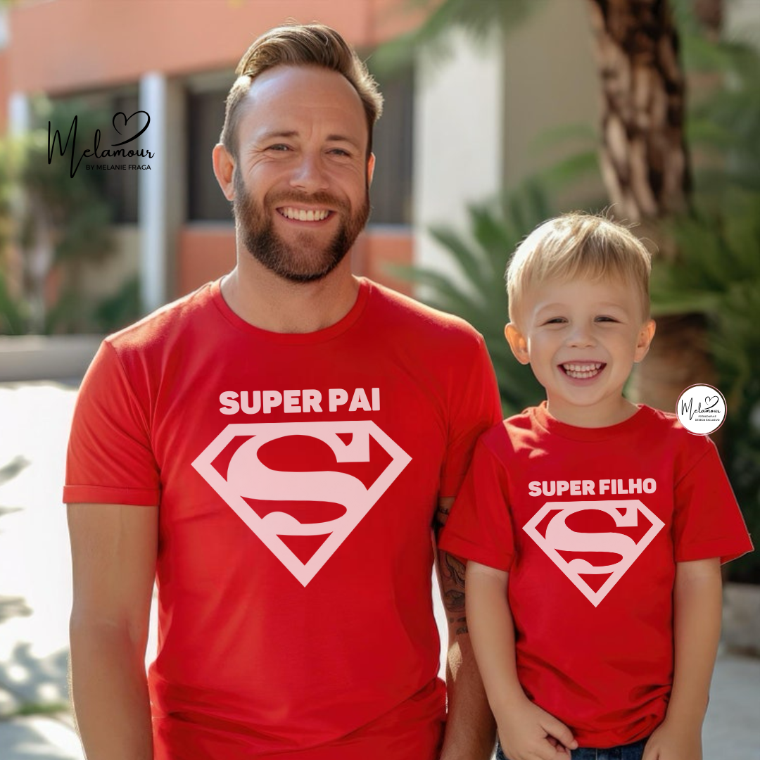 Conjunto T-shirts Personalizadas Dia do Pai
