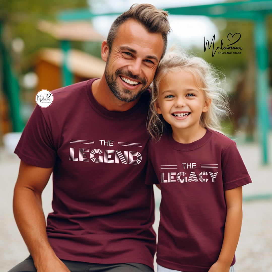 Conjunto T-shirts Personalizadas Dia do Pai