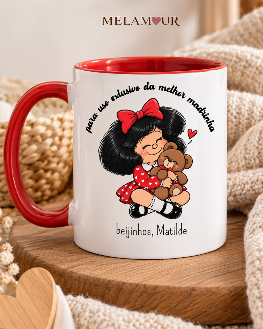 Para Uso Exclusivo da Melhor Madrinha | Caneca Personalizada