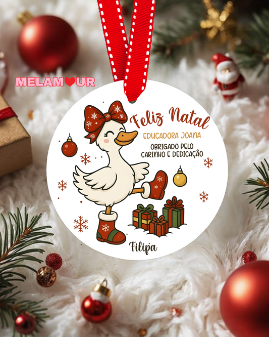 Bola de Natal personalizada